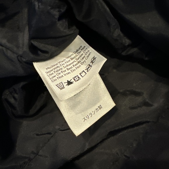 Vintage Eddie Bauer Jacket Womens M Red Full Zip Fleece Lined Outdoors Skiing - Picture 9 of 10